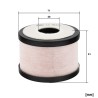 MANN-FILTER LC 8003 x Air filter Ventilator - for Off-Highway Applications | RICO Europe