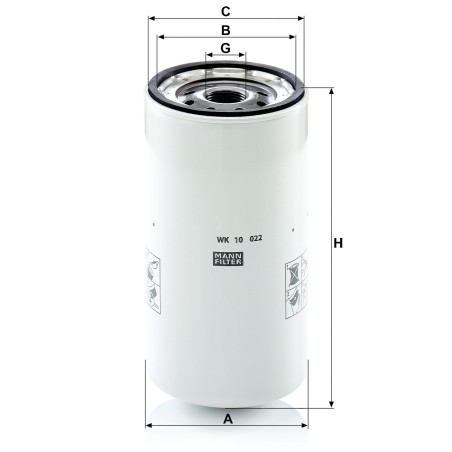 MANN-FILTER WK 10 022 Fuel Filter - for Off-Highway Applications | RICO Europe