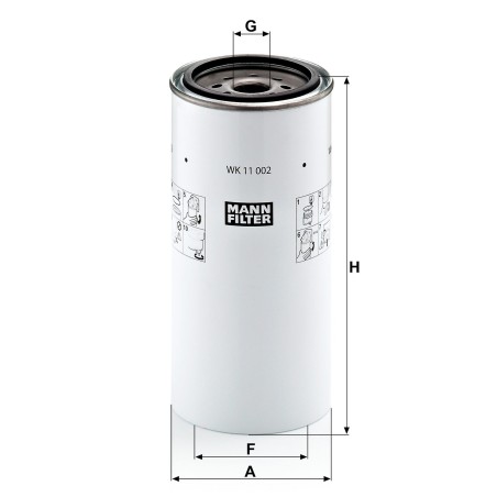 MANN-FILTER WK 11 002 x Fuel Filter - for Trucks + Buses | RICO Europe