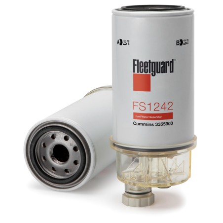 Fleetguard FS1242B Fuel/Water Separator Spin-On