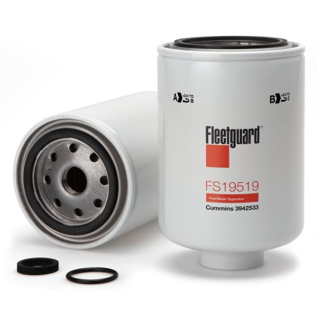 Fleetguard FS19519 Fuel/Water Separator Spin-On