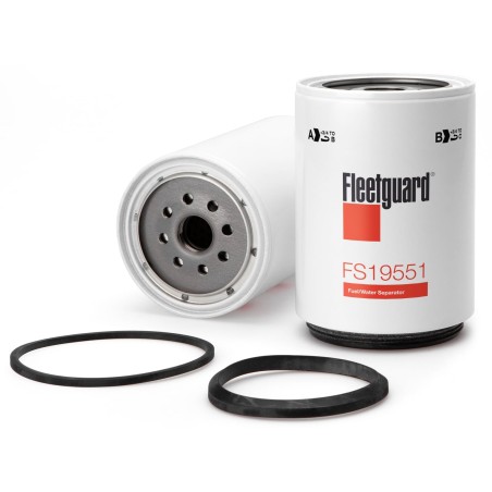 Fleetguard FS19551 Fuel/Water Separator Spin-On