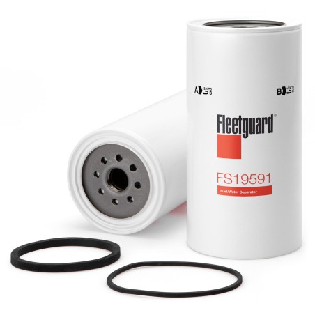 Fleetguard FS19591 Fuel/Water Separator Spin-On
