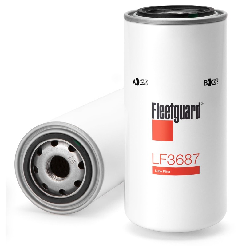 Fleetguard LF3687 Lube Filter Spin-On
