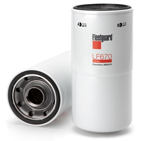 Fleetguard LF670 Lube Filter Spin-On