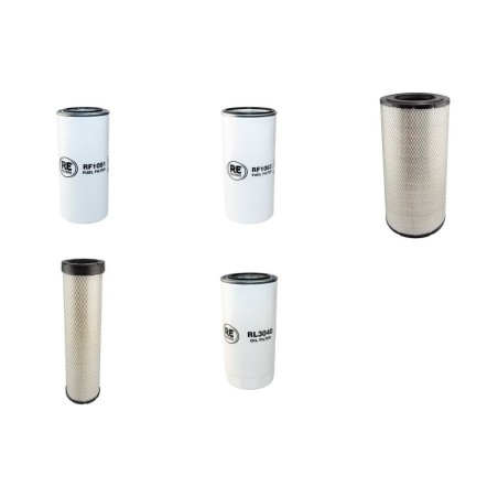 Filter Kit for Volvo L 60 H Filter Service Kit with Volvo D6J engine  YR 2016 Air Oil Fuel