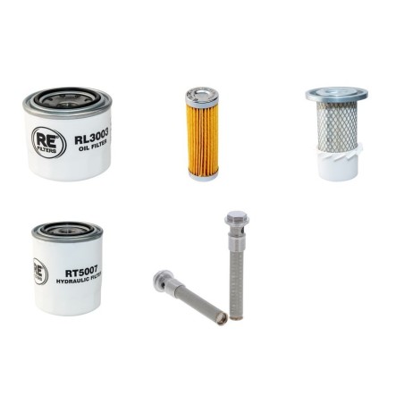 Filter Kit for Kubota B 1550HST-D with Kubota D850-5B Engine