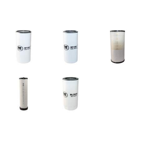 Filter Kit for Volvo ECR 235 EL Filter Service Kit Air Oil Fuel Filters with Volvo D6J engine  YR 2015