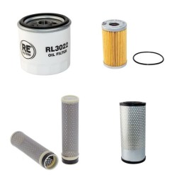 Iseki TG6490 Filter Service Kit Air Oil Fuel Filters with