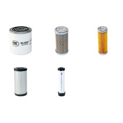 Filter Kit for Volvo ECR 25 DV Filter Service Kit Air Oil Fuel Filters with Volvo D1.1A engine  YR 2014