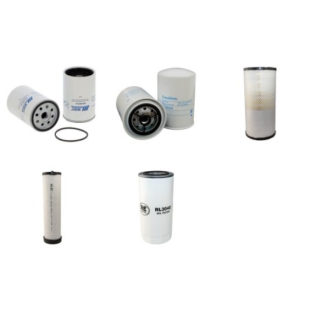 Filter kit for Merlo P40.7 TurboFARMER Air Oil Fuel Filters with Deutz TCD2012L04-2V Engine