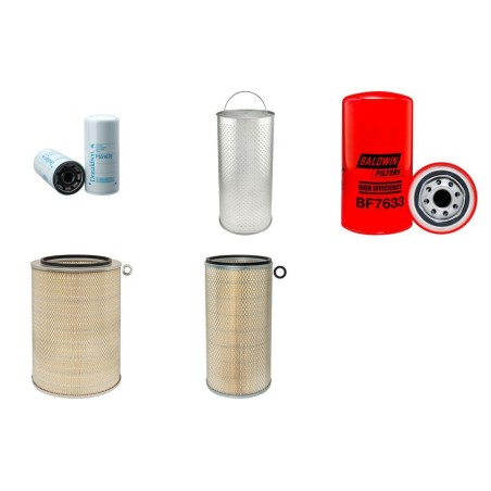 CLAAS 275 B Filter Service Kit w/Cummins KT1150 Eng.