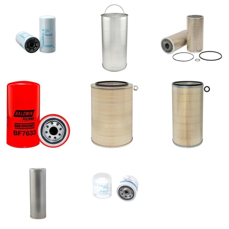 CLAAS 275 B Filter Service Kit w/Cummins KT1150 Eng.