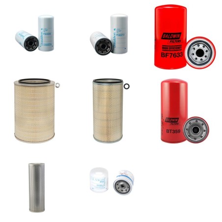 CLAAS 275 C Filter Service Kit w/Cummins KT1150C Eng.
