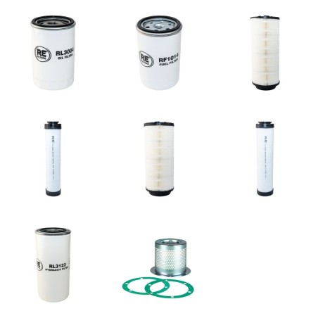 COMPAIR-HOLMAN C 51 Compressor Filter Service Kit with  Deutz F3L2011 Eng
