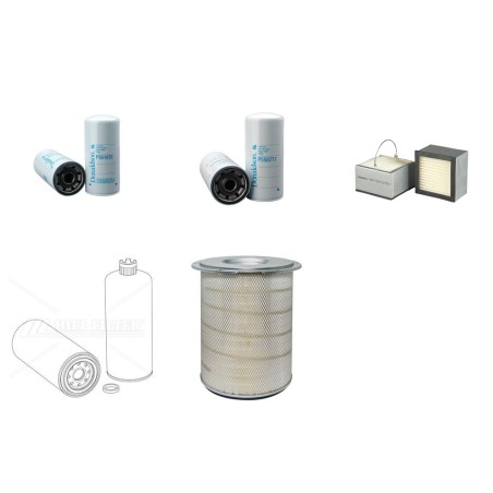 CUMMINS KTA 19 DM 1 Filter Service Kit