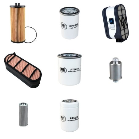 SAME IRON 120 Filter Service Kit w/Deutz BF6M2012 Eng.   YR  11.05-