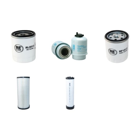 Filter Kit for Jcb 406 - Air, Oil, Fuel Filters with Deutz Engine