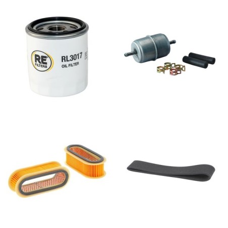 Filter Kit for John Deere LX289 Air, Oil, Fuel Filters, Spark Plugs