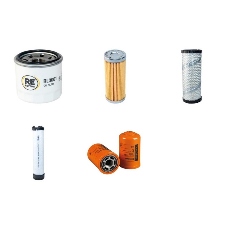 Filter Kit for John Deere 2320 with Yanmar 3TNV76 Engine