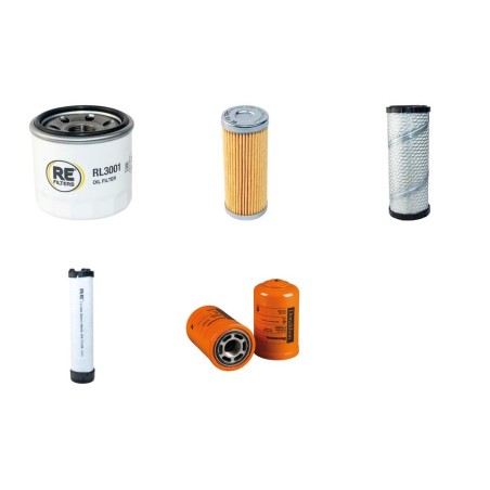 Filter Kit for John Deere 2320 with Yanmar 3TNV76 Engine