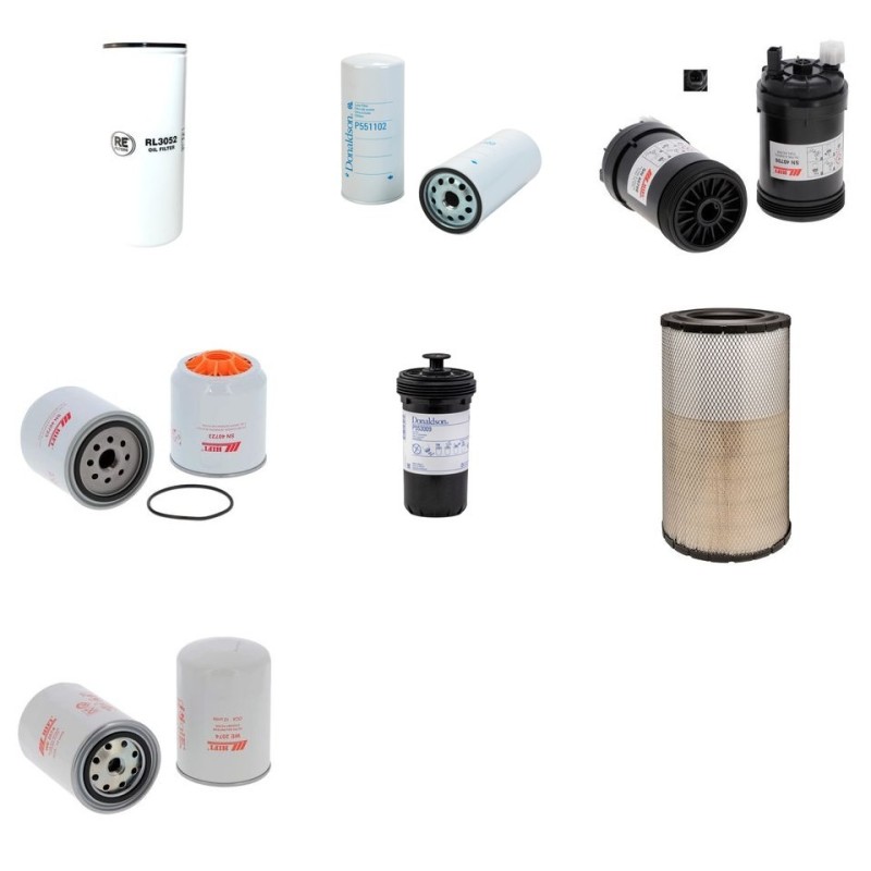 Filter Kit for Doosan 12/154  with Cummins 340 QSL 9 T4L Engine Year 2015