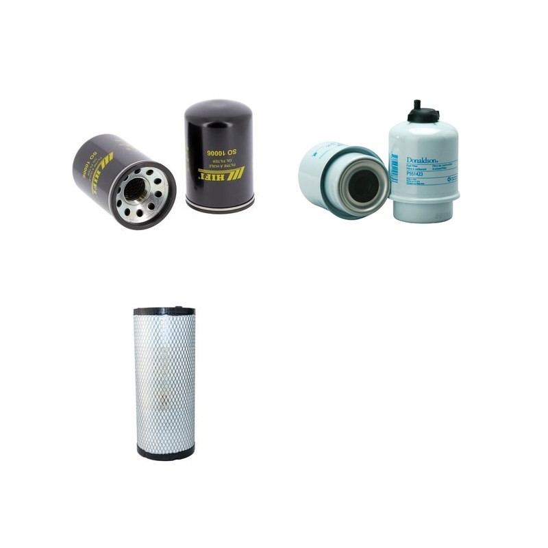DOOSAN E 75 WJD Filter Service Kit with John Deere Eng 2011-