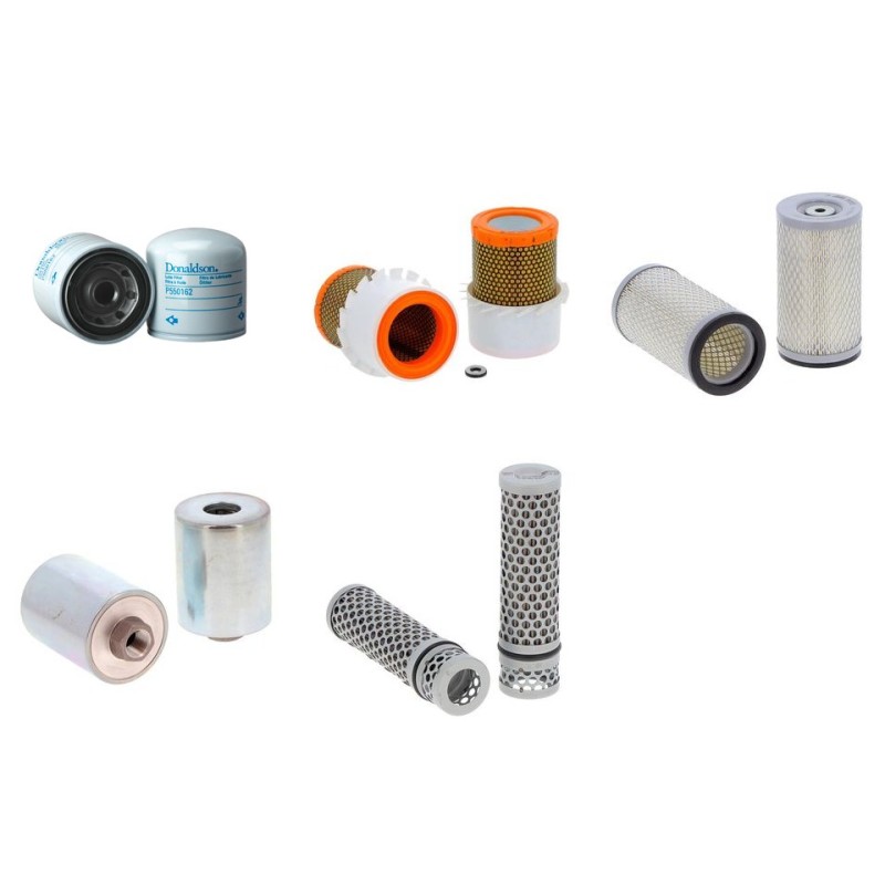 Filter Kit for Doosan G15S-2  with Doosan G420/4G63MMC Engine Year 2006-