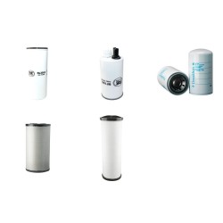 Filter Kit for Doosan G250  Air Oil Fuel Filters with Cummins QSL 9-63NR3 Engine Year 2011-