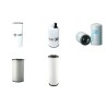 Filter Kit for Doosan G250  Air Oil Fuel Filters with Cummins QSL 9-63NR3 Engine Year 2011-