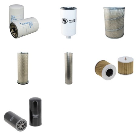 DOOSAN MEGA 250 III Filter Service Kit with Daewoo Eng