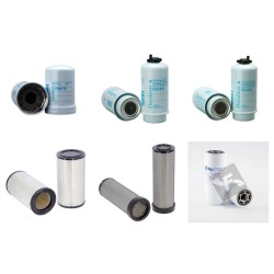 Filter Kit for Doosan R1300F Compressor  with John DeereEngine Year 2011-