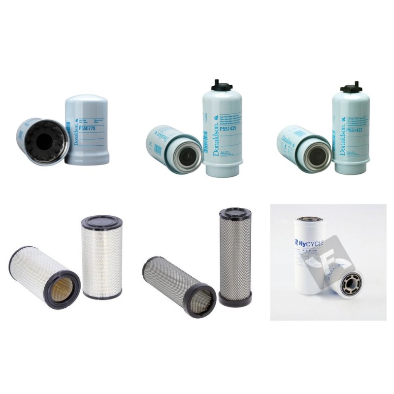 Filter Kit for Doosan R1300F Compressor  with John DeereEngine Year 2011-