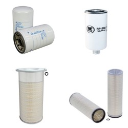 Doosan Solar 200WV Filter Service Kit Air Oil Fuel Filters