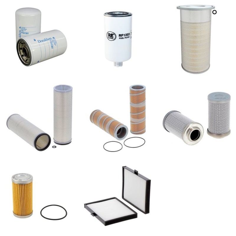 Filter Kit for Doosan Solar 200WV  with Cummins Engine Year 2004-