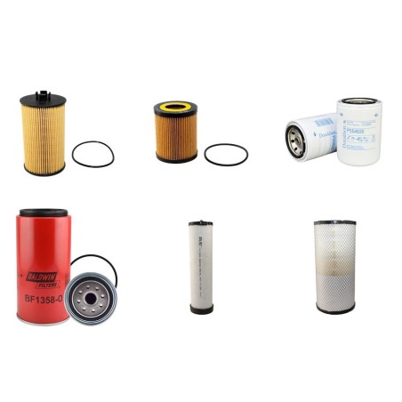 Filter Kit for Volvo EC135B Filter Service Kit - Air, Oil, Fuel Filters