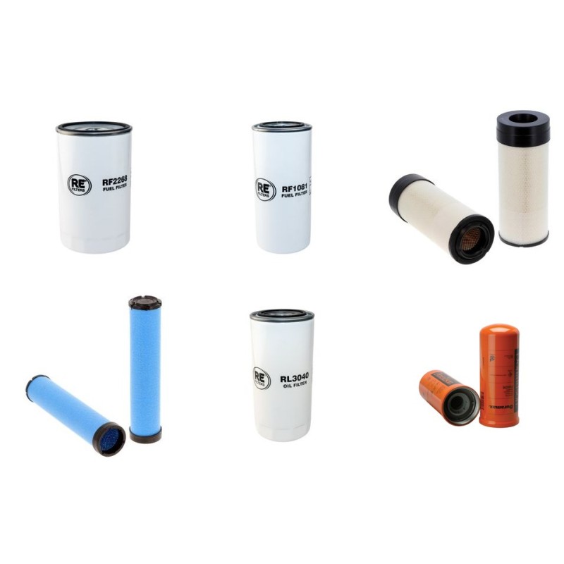 DYNAPAC (WINGET) CA 5000 D Filter Service Kit w/Deutz TCD2012L06-2V Eng.   YR  2014