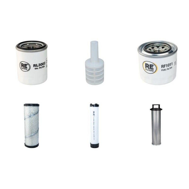 MAC CONNEL ROBOCUT Filter Service Kit w/Isuzu 3Ce1 Eng.