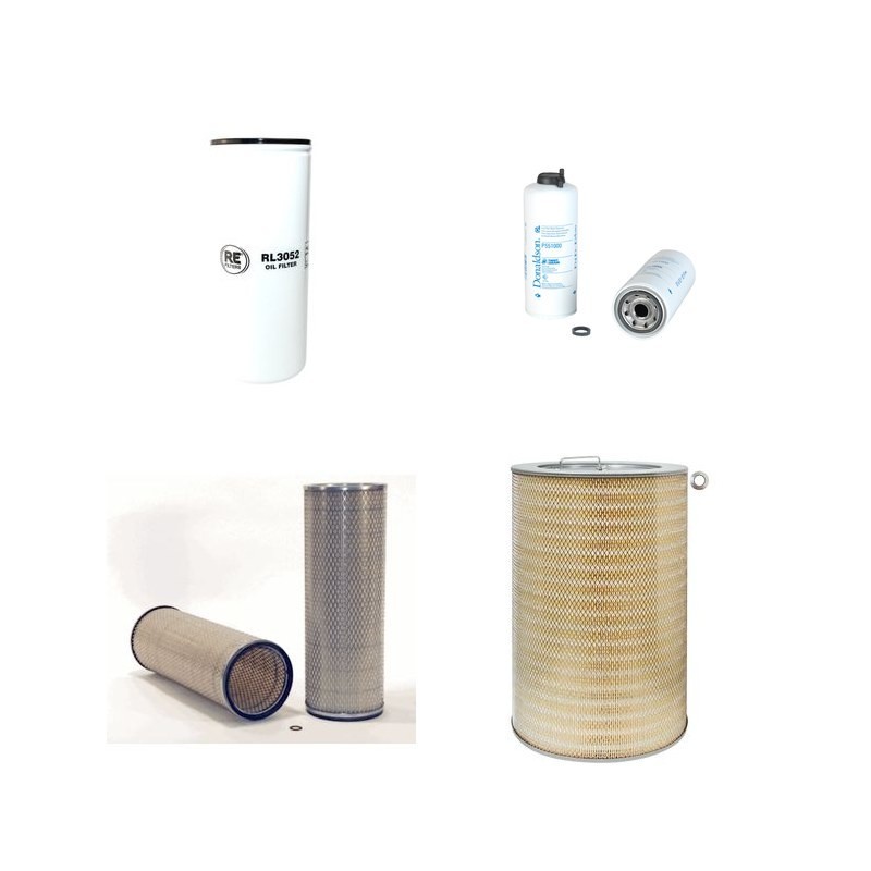 Filter Kit For Hitachi EX 1800-3 Filter Service Kit with Cummins QSK 19C Engine