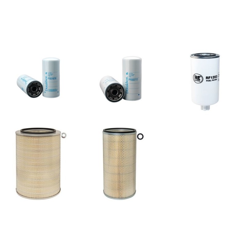 Filter Kit for Volvo L 270 B Filter Service Kit with Cummins KT 19 engine