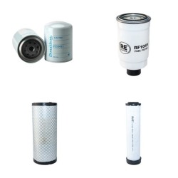 Filter kit for New Holland TL70(DT) Air Oil Fuel Filters with Iveco 8045.06 Engine Year 10.98-