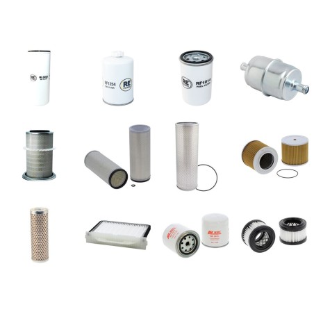 Filter Kit For Hitachi EX 285 Filter Service Kit with Cummins Ct8.3-190 Engine 02.99-12.01