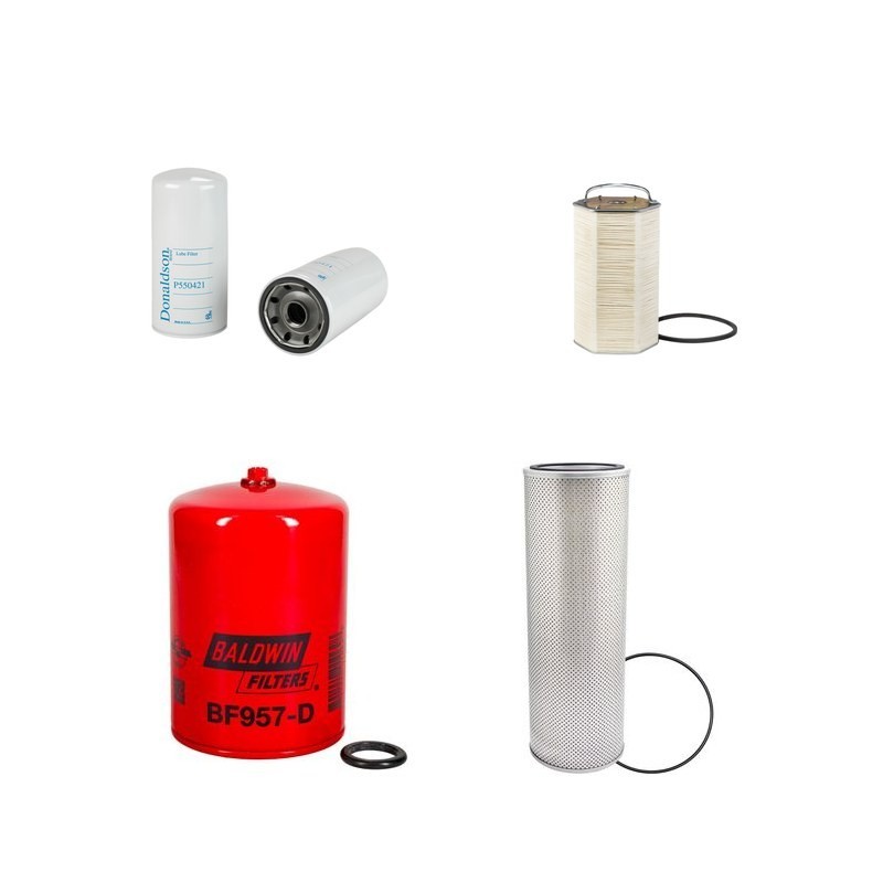 Filter Kit For Hitachi EX 450-3 Filter Service Kit with Isuzu Engine
