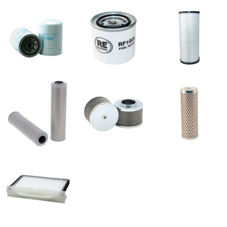 HITACHI EX 60 LC Filter Service Kit w/Nissan A-Bd30 Eng.