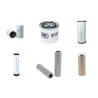 Filter Kit For Hitachi EX 60 WD-2 Filter Service Kit with Nissan Fd3304 Engine