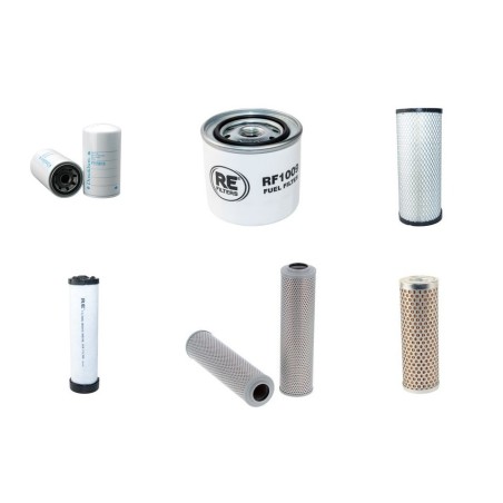 Filter Kit For Hitachi EX 60-2 Filter Service Kit with Nissan Fd3304 Engine