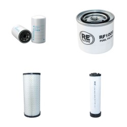 Hitachi EX60 WD-2 Filter Service Kit Air Oil Fuel Filters