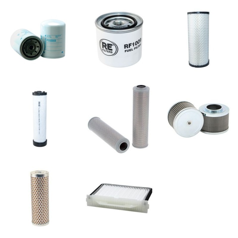 Filter Kit For Hitachi EX80-5 Filter Service Kit