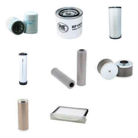 Filter Kit For Hitachi EX80-5 Filter Service Kit