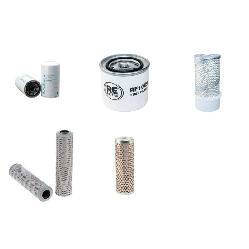Filter Kit For Hitachi EX 60SSSR Filter Service Kit with Nissan Fd3304 Engine